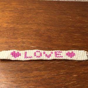 Juicy Couture Love bead bracelet